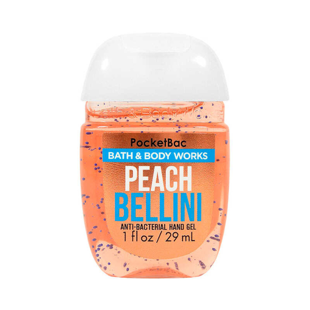 Санітайзер Bath Body Works PocketBac Peach Bellini. персикове белліні. 29 мл