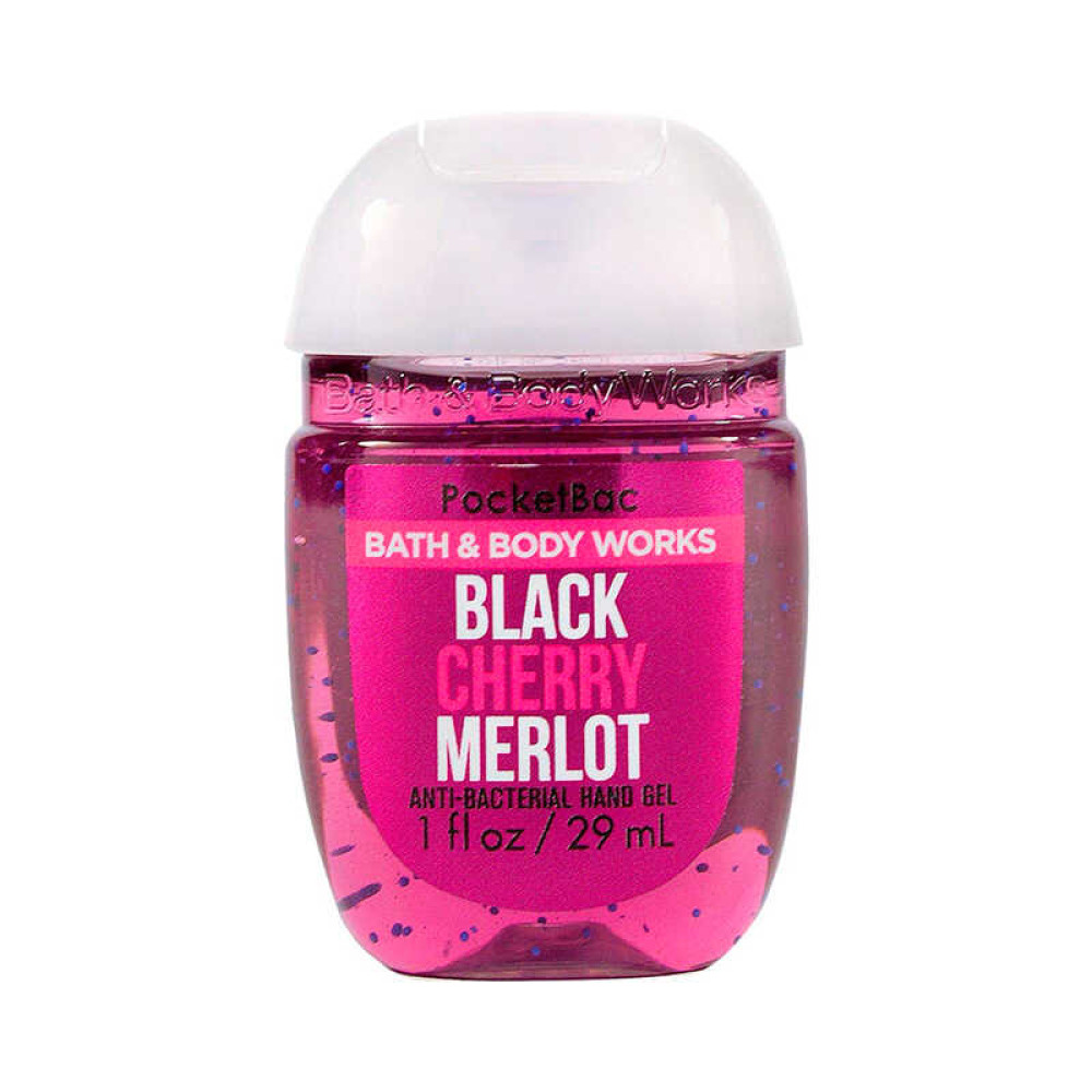 Санитайзер Bath Body Works PocketBac Black Cherry Merlot, черная вишня, 29 мл