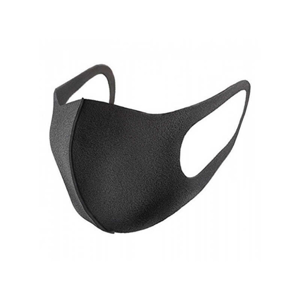 Питта-маска на лицо многоразовая защитная PITTA Mask, цвет черный, 3 шт.