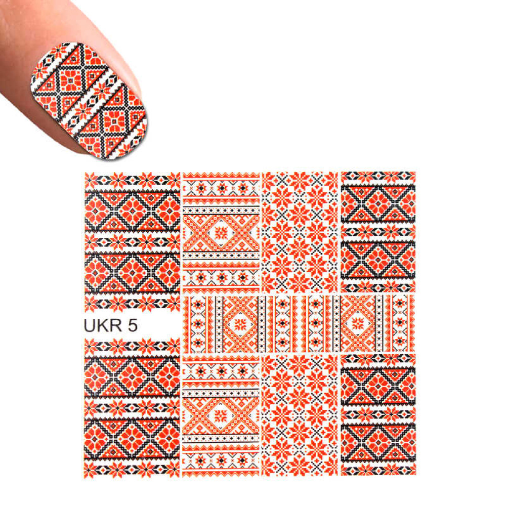 Слайдер-дизайн UKR 5 Україна, орнамент
