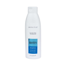 Шампунь для волос Jerden Proff Biotin. безсульфатный с биотином и коллагеном для всех типов волос. 300 мл