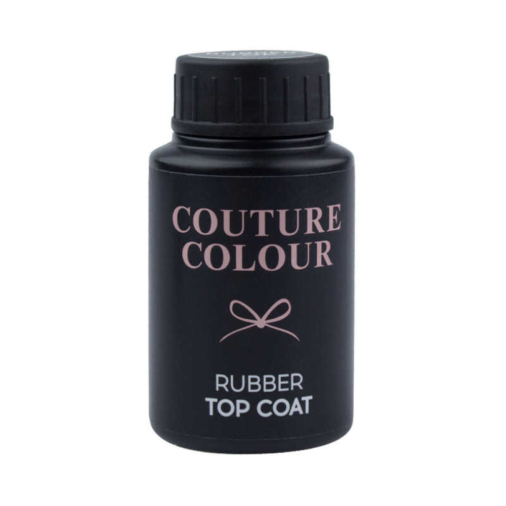 Топ каучуковый для гель-лака Couture Colour Rubber Top Coat, 30 мл