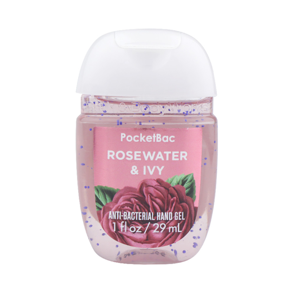 Санитайзер Bath Body Works PocketBac Rosewater Ivy, розовая вода и плющ, 29 мл