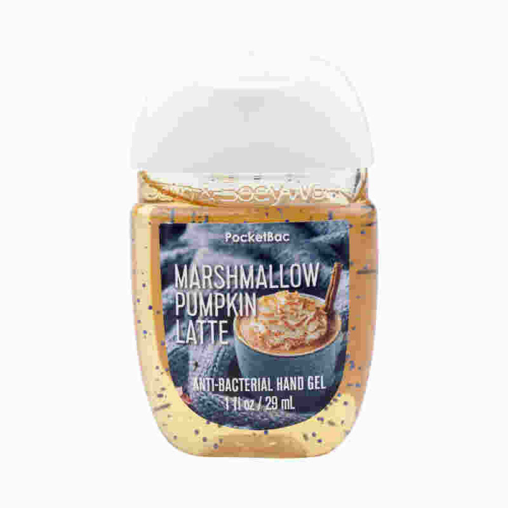 Санитайзер Bath Body Works PocketBac Marshmallow Pumpkin Latte, тыквенный латте с зефирками, 29 мл