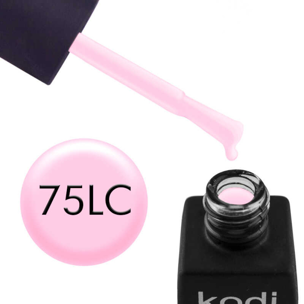 Гель-лак Kodi Professional Lilac LС 075 светлый сиренево-розовый, 8 мл
