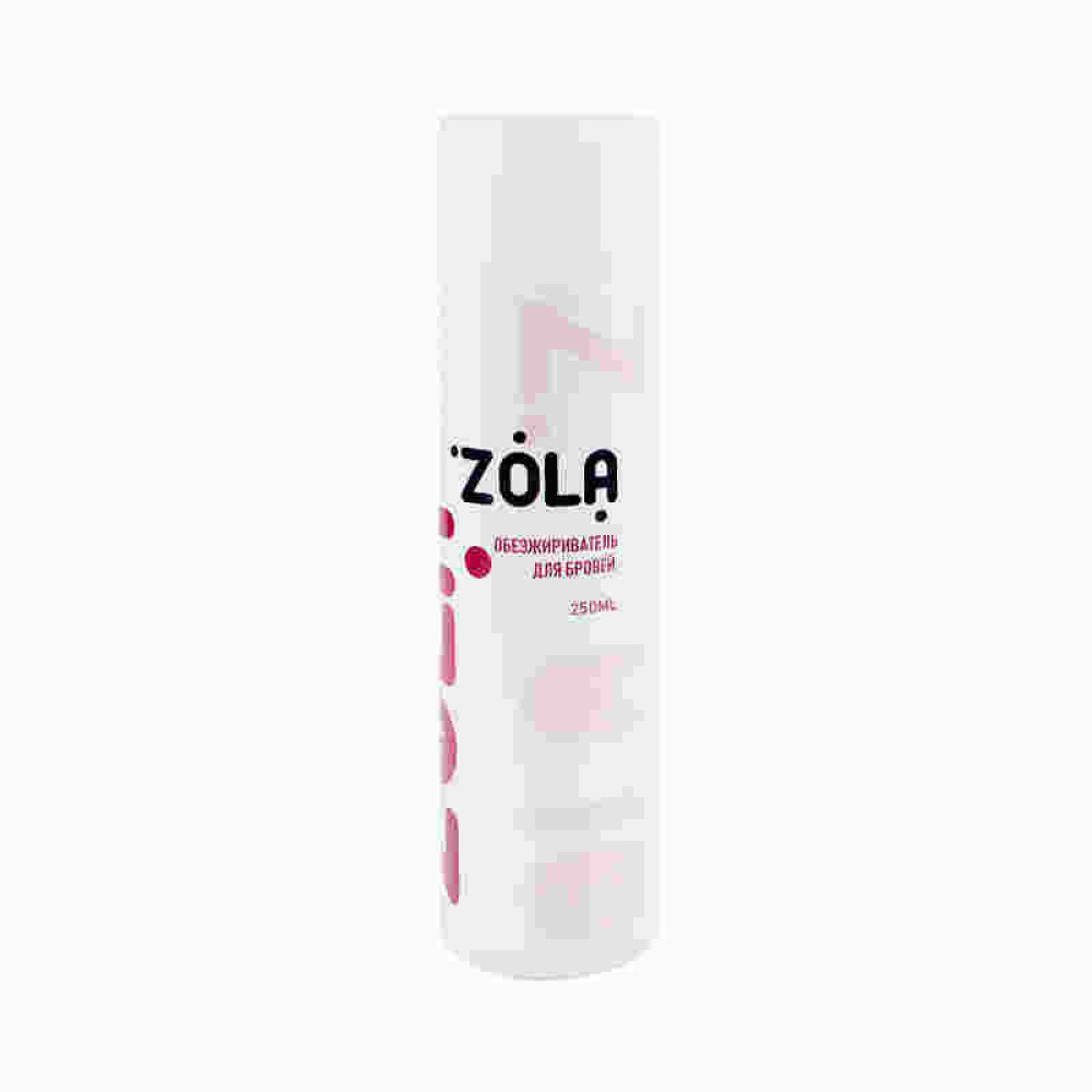Знежирювач для брів ZOLA з ефектом загоєння і зволоження шкіри. 250 мл