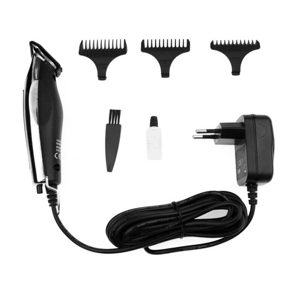 Машинка-триммер для стрижки волос Hairway Professional Barber Hair Trimmer с 3 сменными насадками
