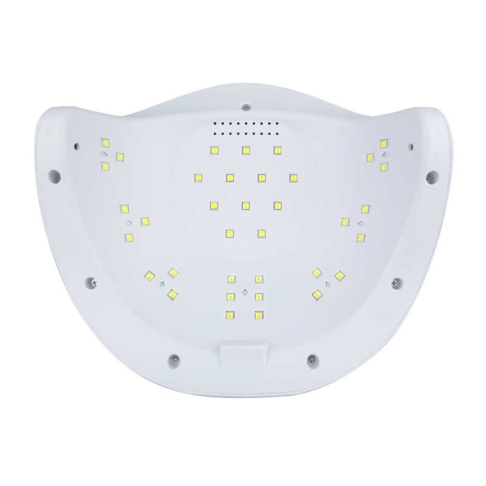 УФ LED лампа світлодіодна Sun Plus 72 Вт на дві руки, таймер 10, 30, 60 і 99 сек, колір білий