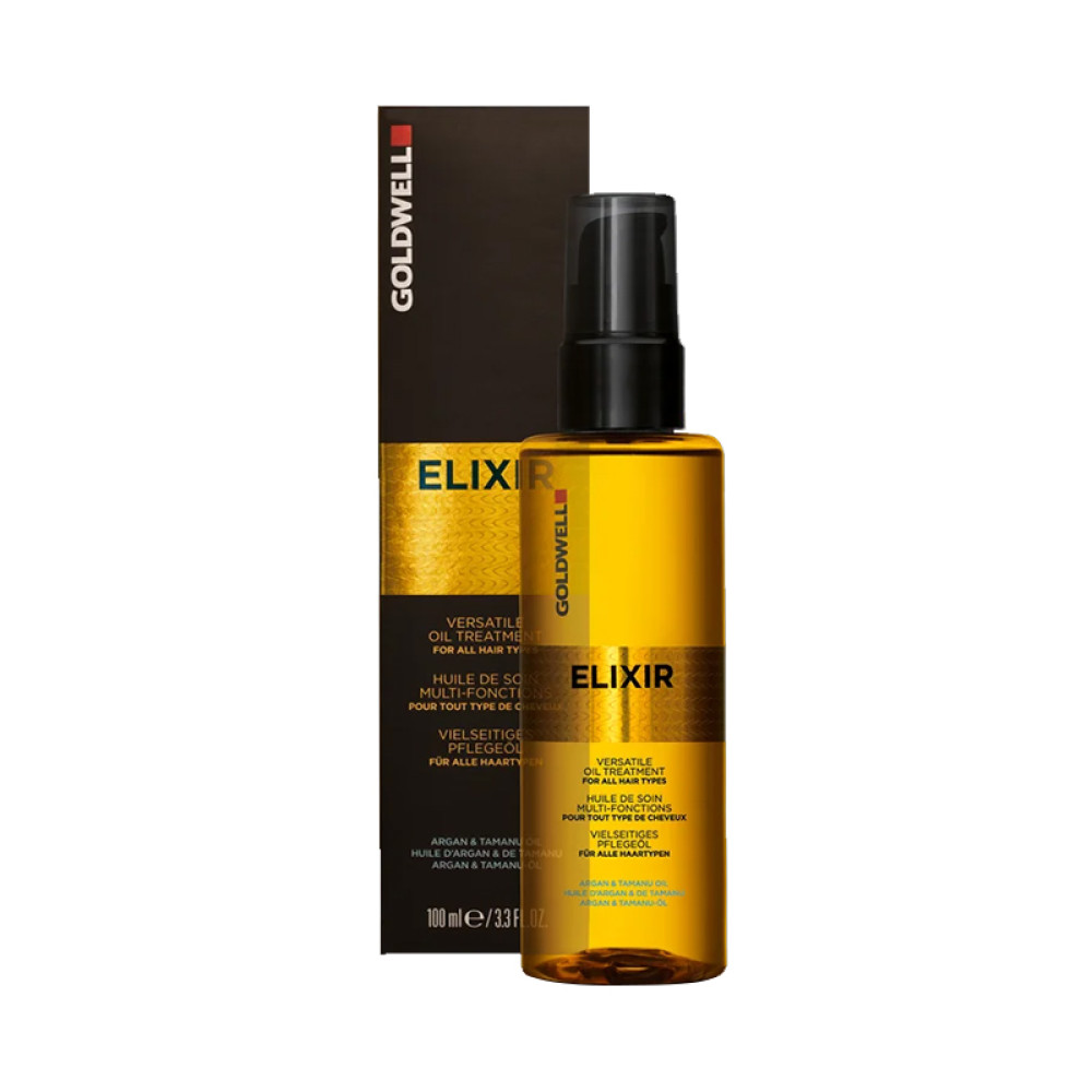 Масло Goldwell Elixir Versatile Oil Treatment универсальное для всех типов волос. 100 мл