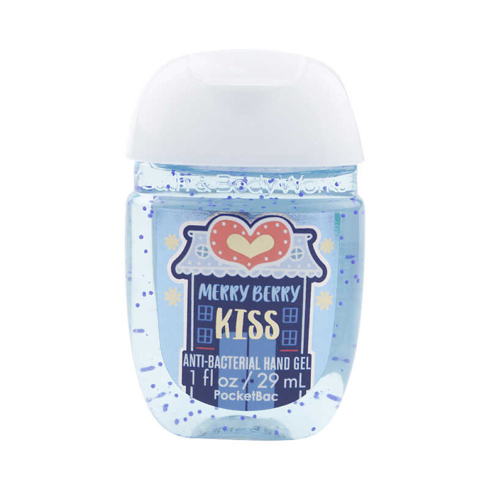 Санитайзер Bath Body Works PocketBac Merry Berry Kiss, ягодный поцелуй, 29 мл
