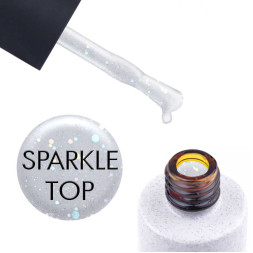 Топ для гель-лаку Kodi Professional Sparkle Top з блискітками. 7 мл