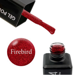 Гель-лак ReformA Firebird 941941 малиновая фуксия с красными шиммерами. 10 мл