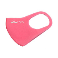 Пітта-маска на обличчя ULKA багаторазова захисна, колір рожевий