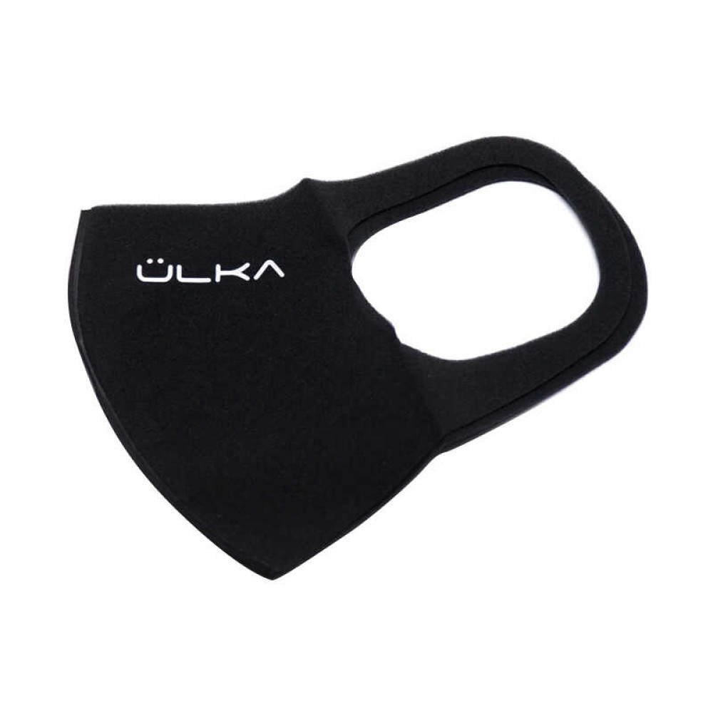 Питта-маска на лицо ULKA многоразовая защитная. цвет черный