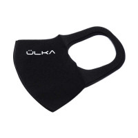 Питта-маска на лицо ULKA многоразовая защитная, цвет черный