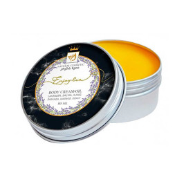 Натуральний крем-масло для тіла Enjoy-Eco Body Cream-Oil Лаванда, шавлія, іланг, 80 мл