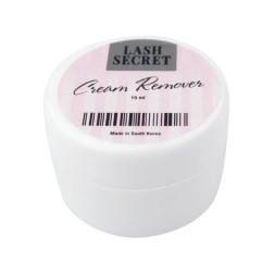 Ремувер для вій кремовий Lash Secret Cream Remover. 15 мл