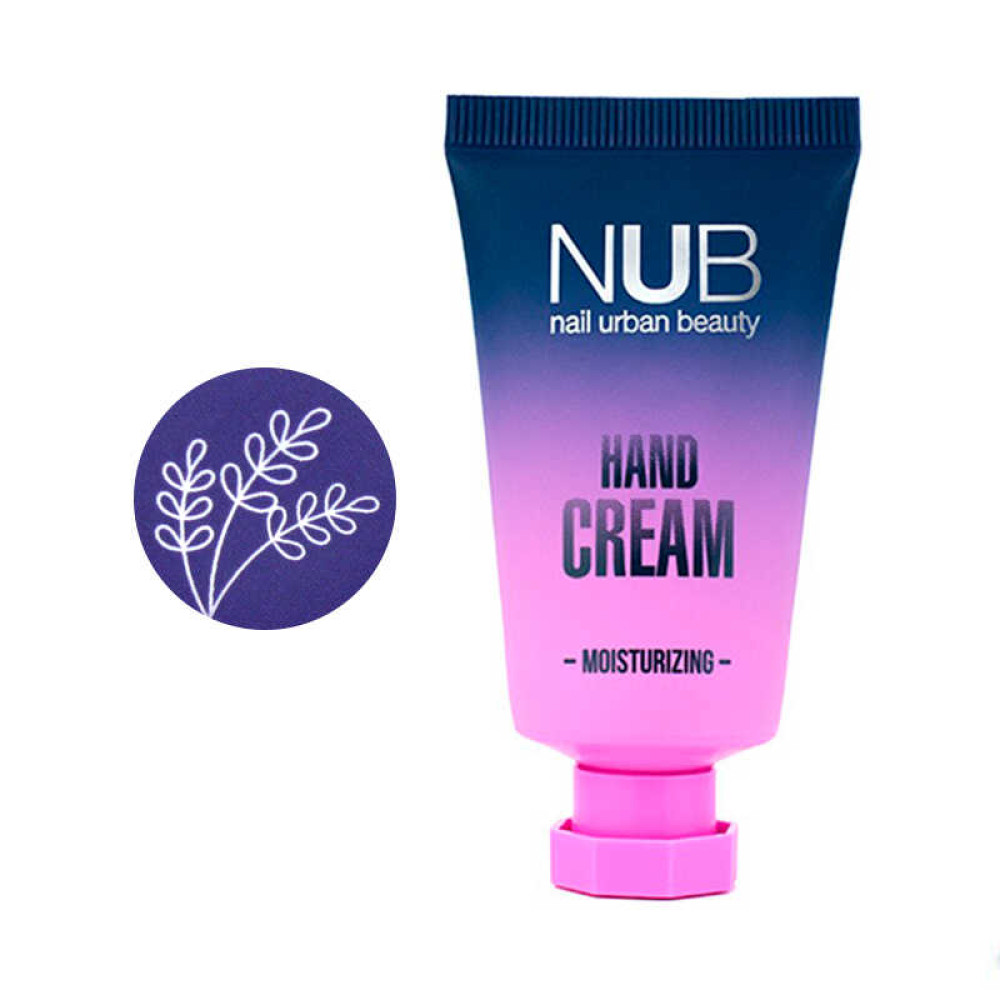 Зволожуючий крем для рук NUB Moisturizing Hand Cream Lavender. лаванда. 30 мл