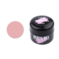 Акрил-гель NUB Acryl Gel Rose, холодный розовый, 5 г