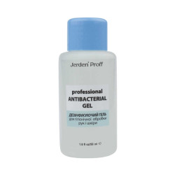Гель для дезинфекції рук та шкіри Jerden Proff Professional Antibacterial Gel. 50 мл