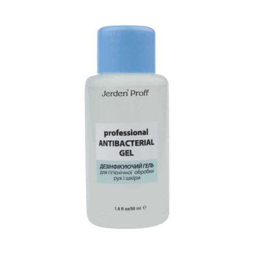 Гель для дезинфекции рук и кожи Jerden Proff Professional Antibacterial Gel, 50 мл, фото 1, 30 грн.