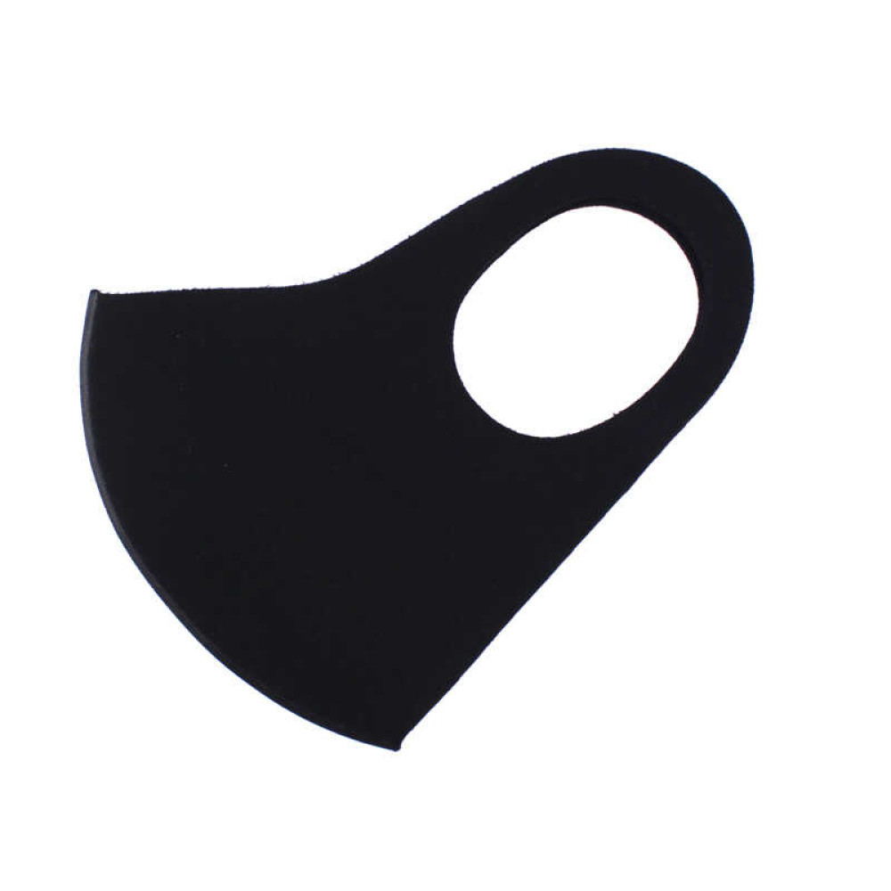 Питта-маска на лицо Dust Protector многоразовая защитная, цвет черный