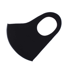 Питта-маска на лицо Dust Protector многоразовая защитная. цвет черный