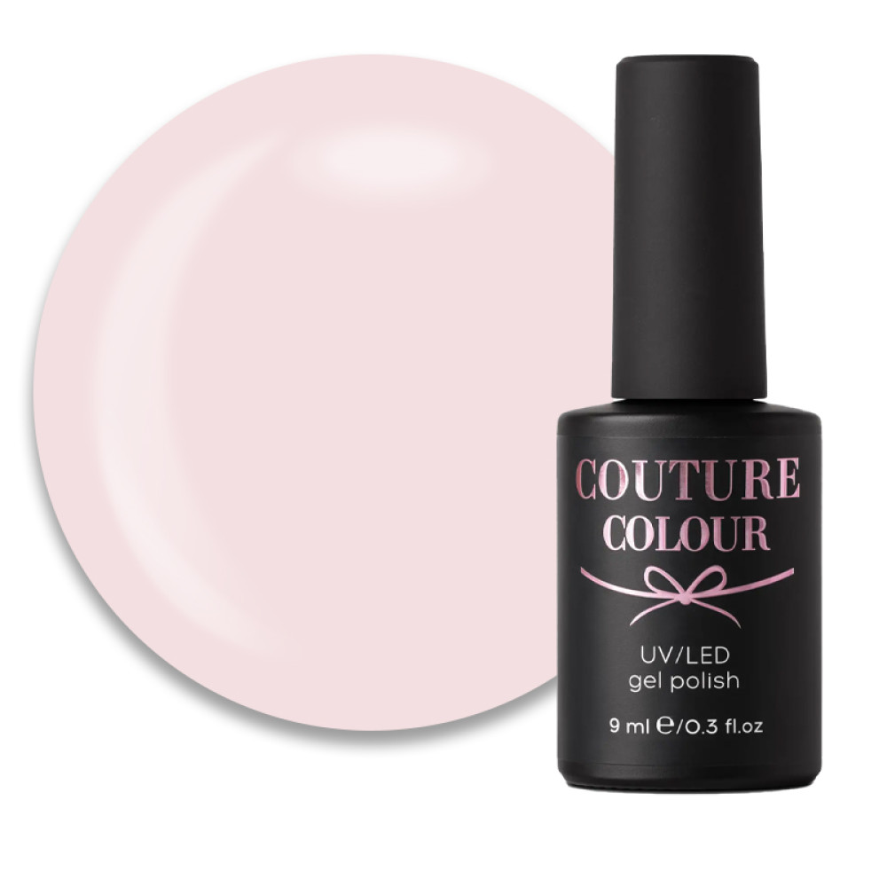 Гель-лак Couture Colour Future Days 144 молочно-розовый с мелкими шиммерами, 9 мл