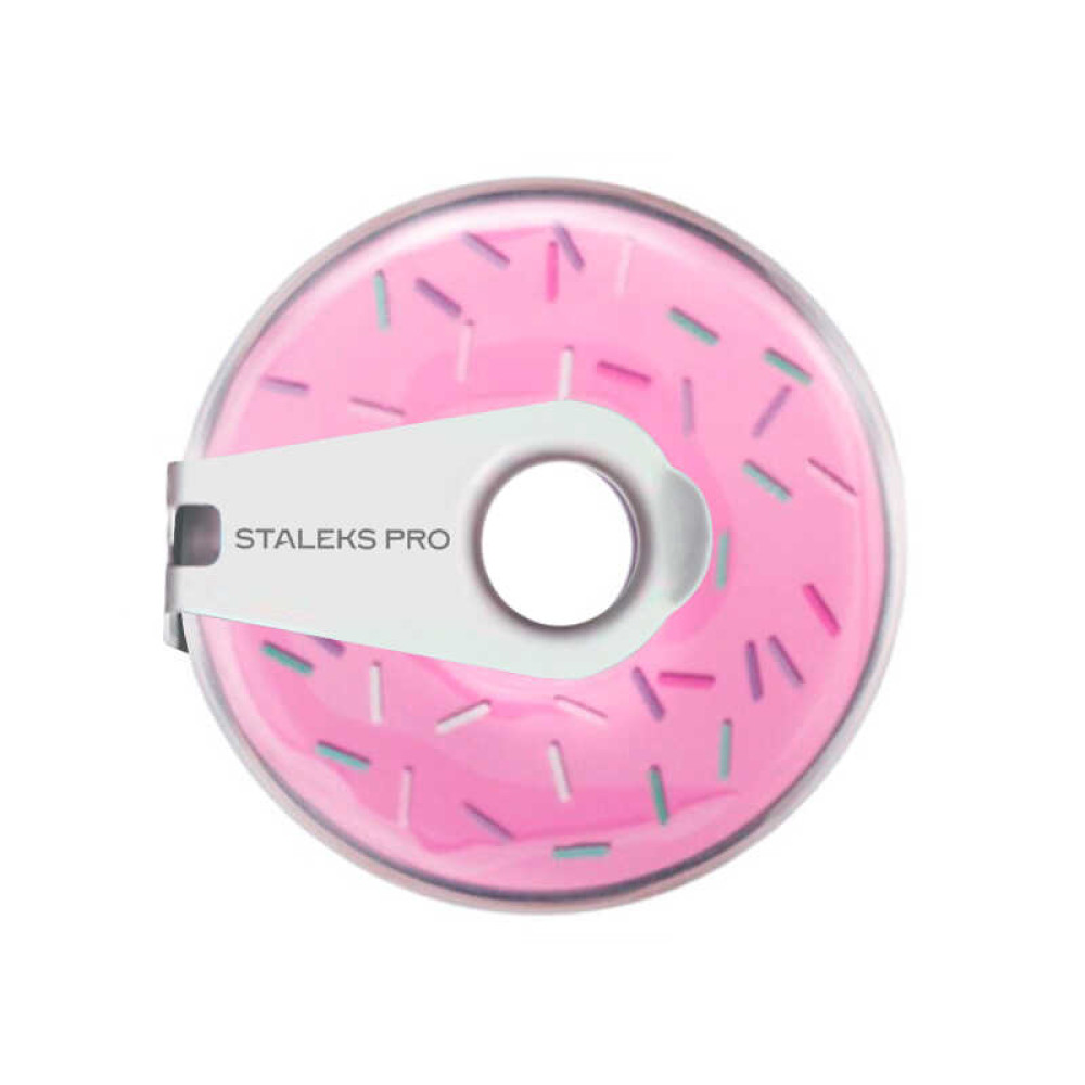 Змінний файл-стрічка із кліпсою для пилок Staleks PRO Bobbi Nail пончик 180 гріт, 8 м