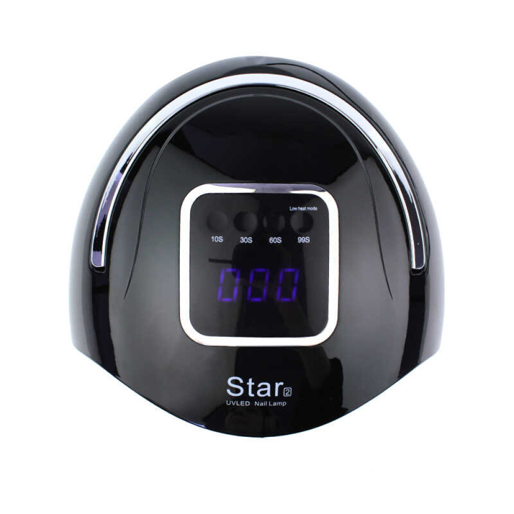 УФ LED лампа світлодіодна Star 2 Black 72 Вт. таймер 10. 30. 60 и 99 сек. колір чорний