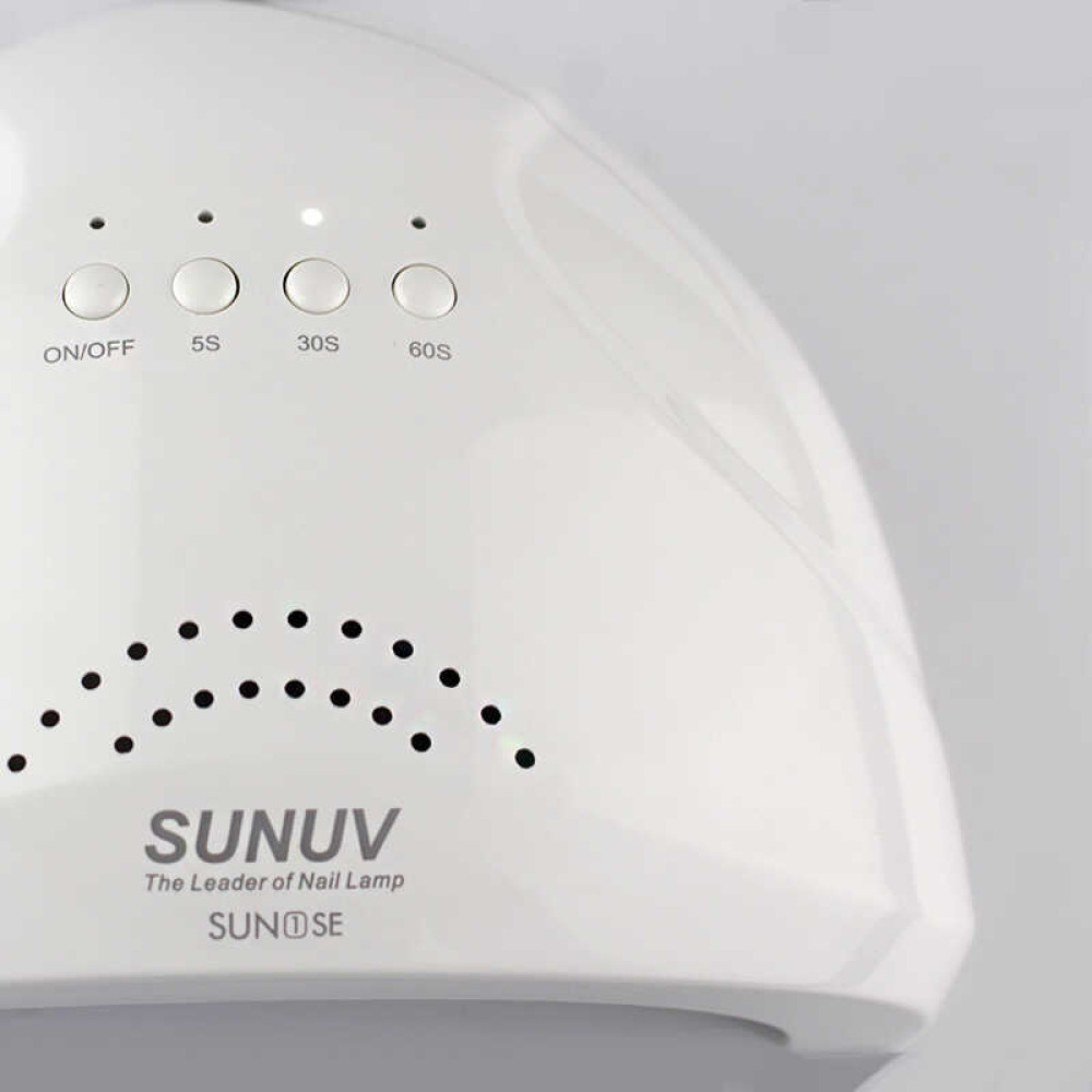 УФ LED лампа светодиодная SUNUV Sun 1 SE White 36 Вт. таймер 5. 30 и 60 сек. цвет белый