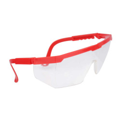 Захисні окуляри для майстра манікюру та педикюру. з червоними дугами