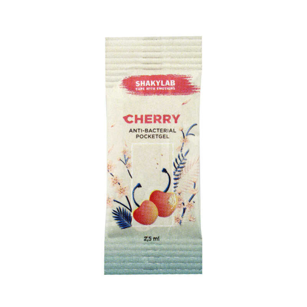 Санитайзер Washyourbody PocketStick Cherry, вишня, стик, 2 мл