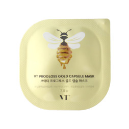 Маска для лица VT Cosmetics Progloss Capsule Mask антивозрастная с пчелопродуктами, 7,5 мл
