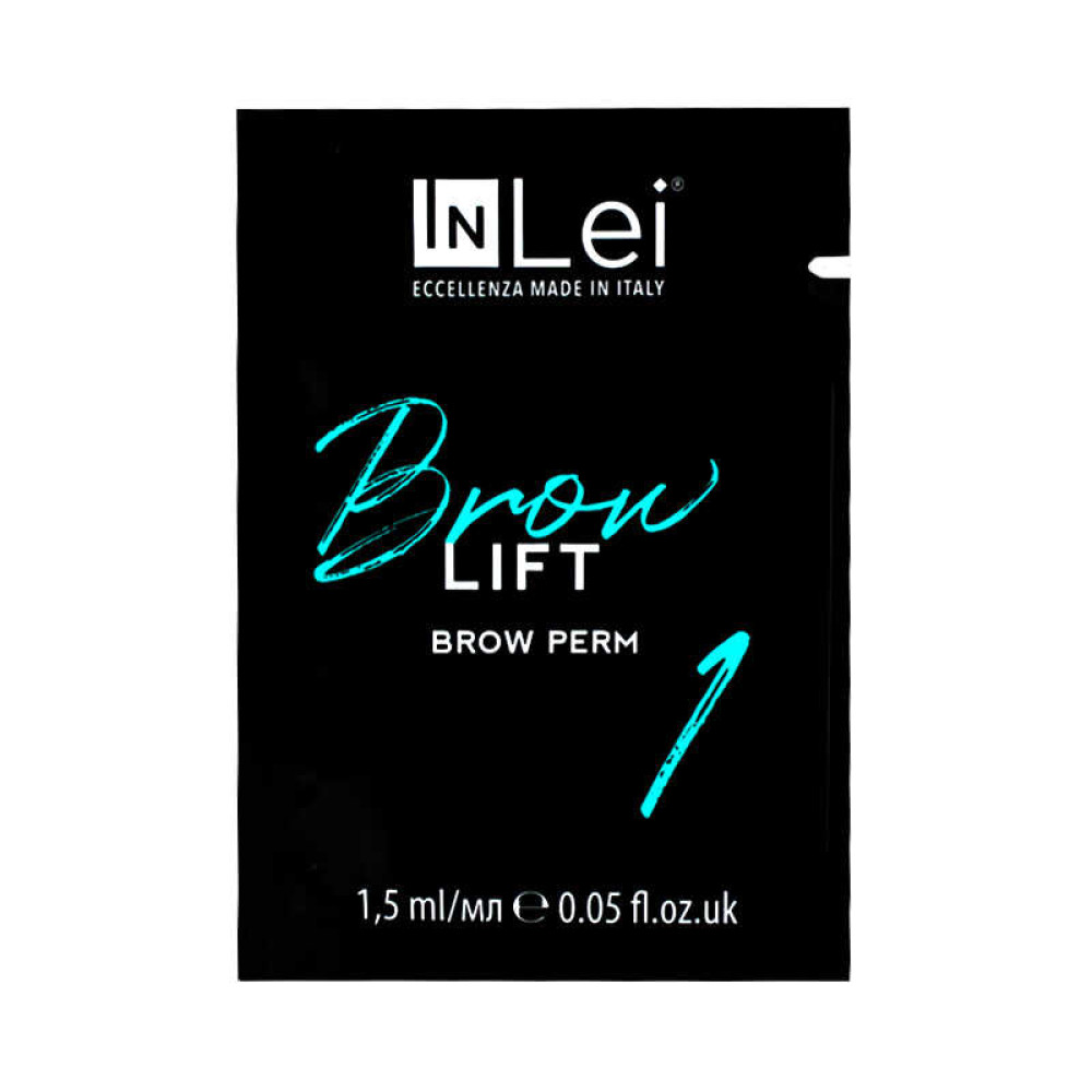 Перманентний склад для ламінування брів InLei Brow Lift 1 Brow Perm. саше. 1.5 мл