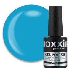 Гель-лак Oxxi Professional 309 лазурно-синій. 10 мл