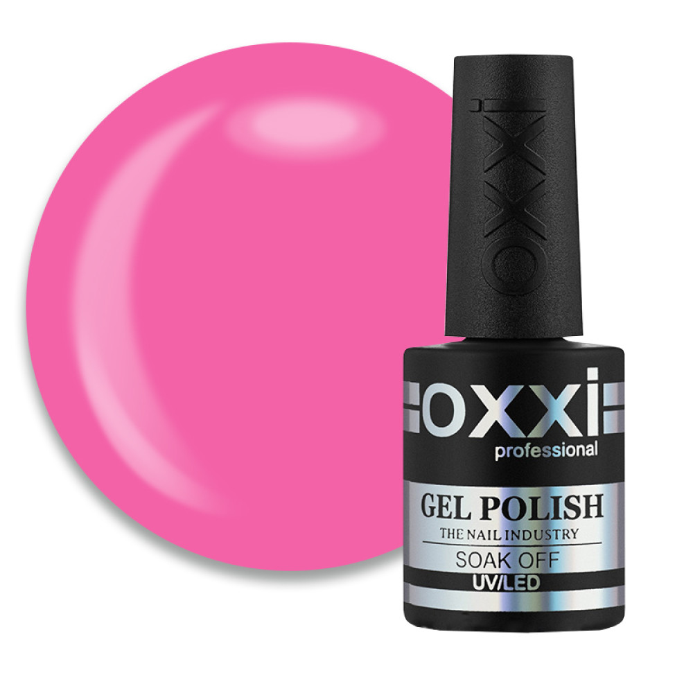 Гель-лак Oxxi Professional 313 квітково-рожевий. 10 мл