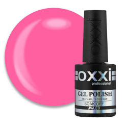 Гель-лак Oxxi Professional 318 эфектний рожевий. 10 мл