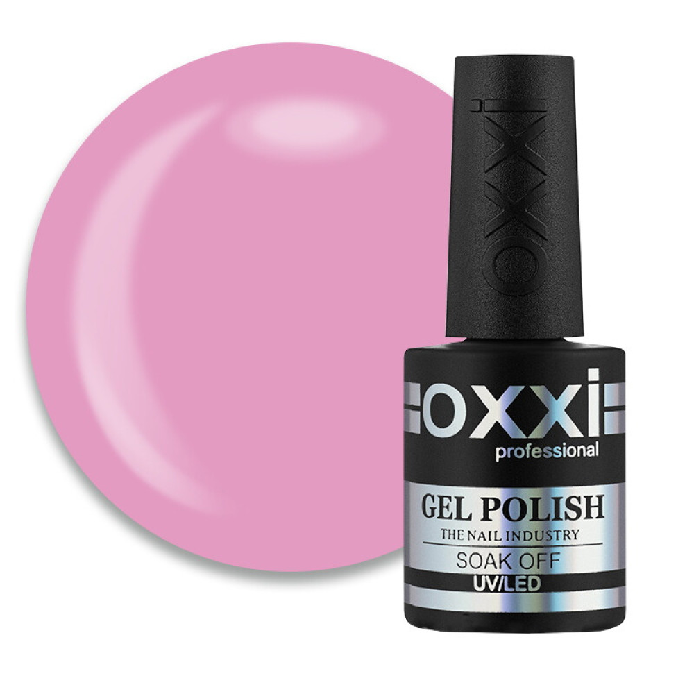 Гель-лак Oxxi Professional 330 мякий рожевий. 10 мл