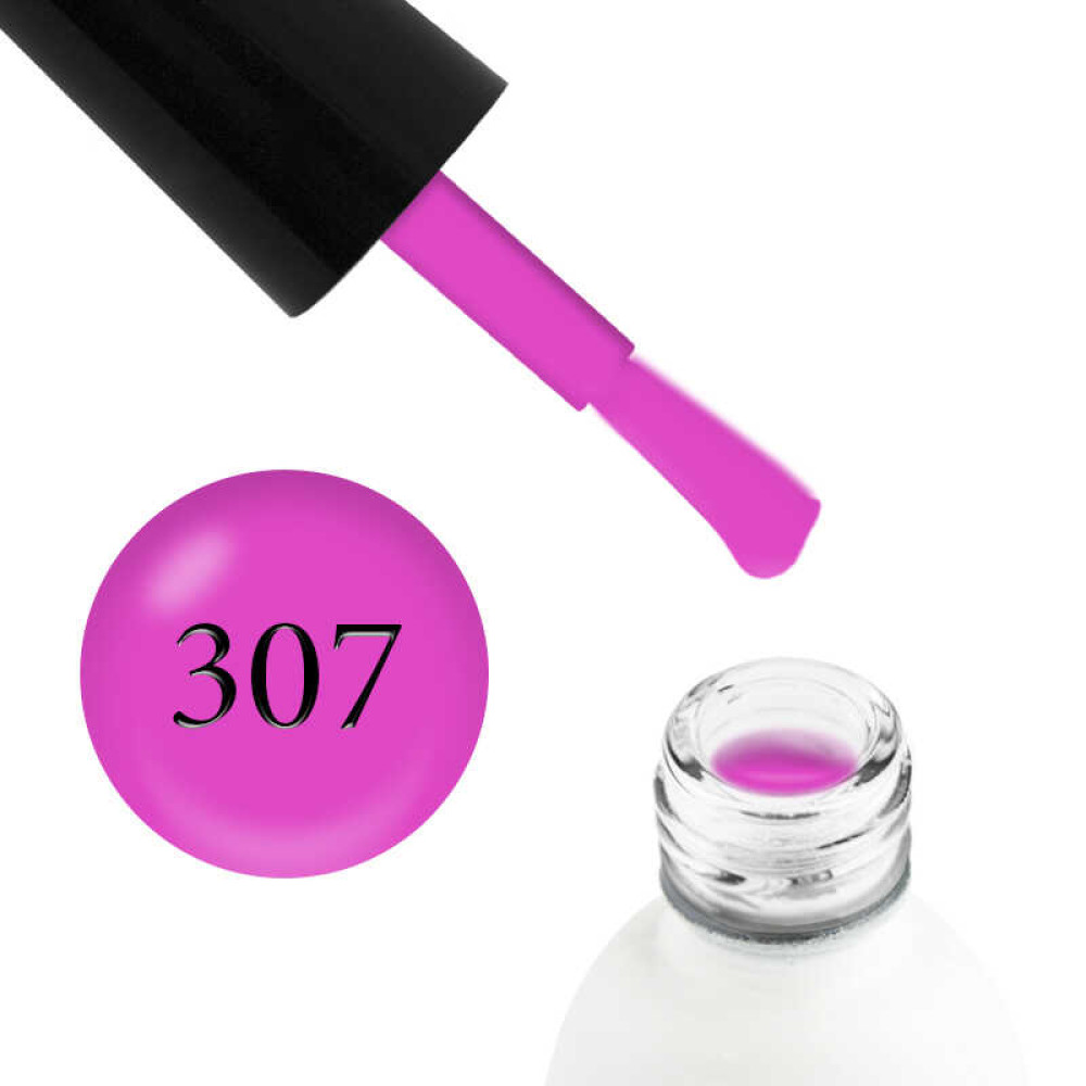 Гель-лак Koto Neon Party 307 розово-фиолетовый. 5 мл