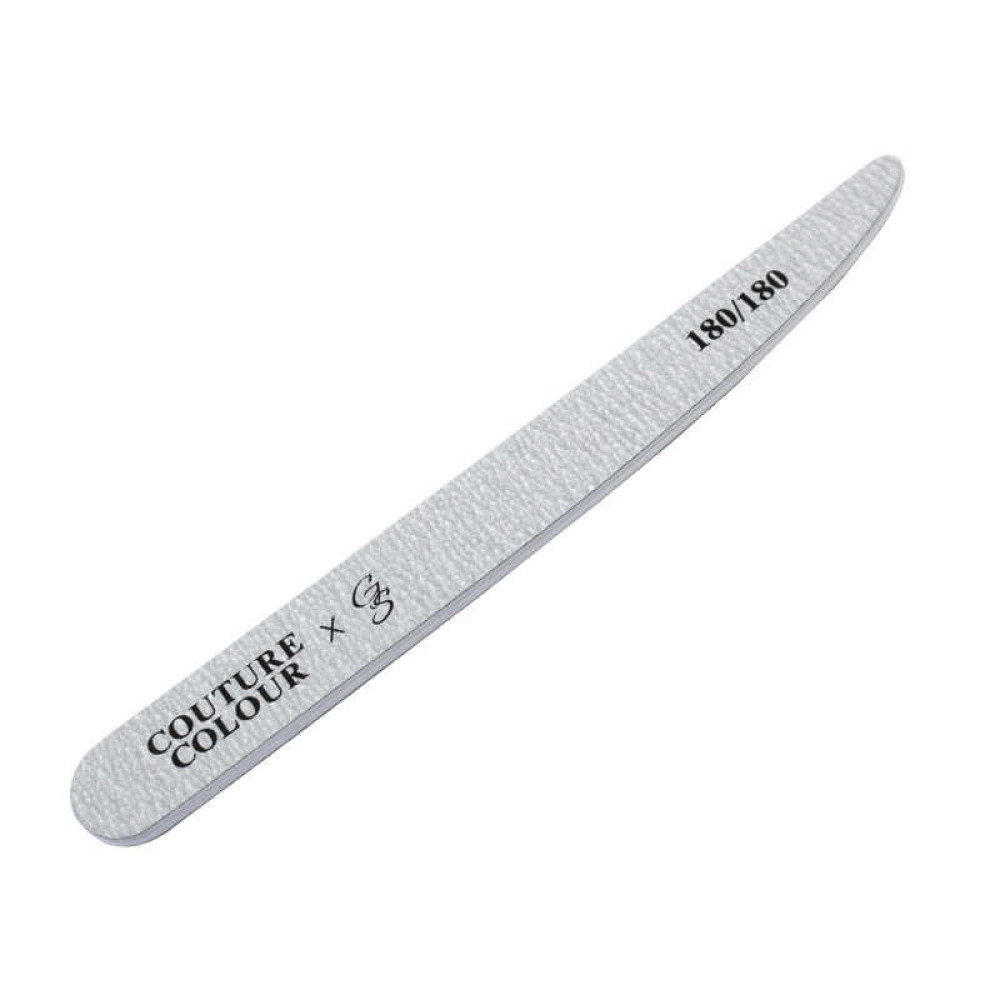 Пилка для ногтей Couture Colour & GS 180/180  нож, цвет серый