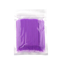 Микробраши размер S (1.5 мм) в пакете 100 шт.. фиолетовые