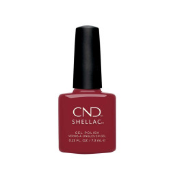 CND Shellac Autumn Addict Cherry Apple насыщенный вишневый. 7.3 мл