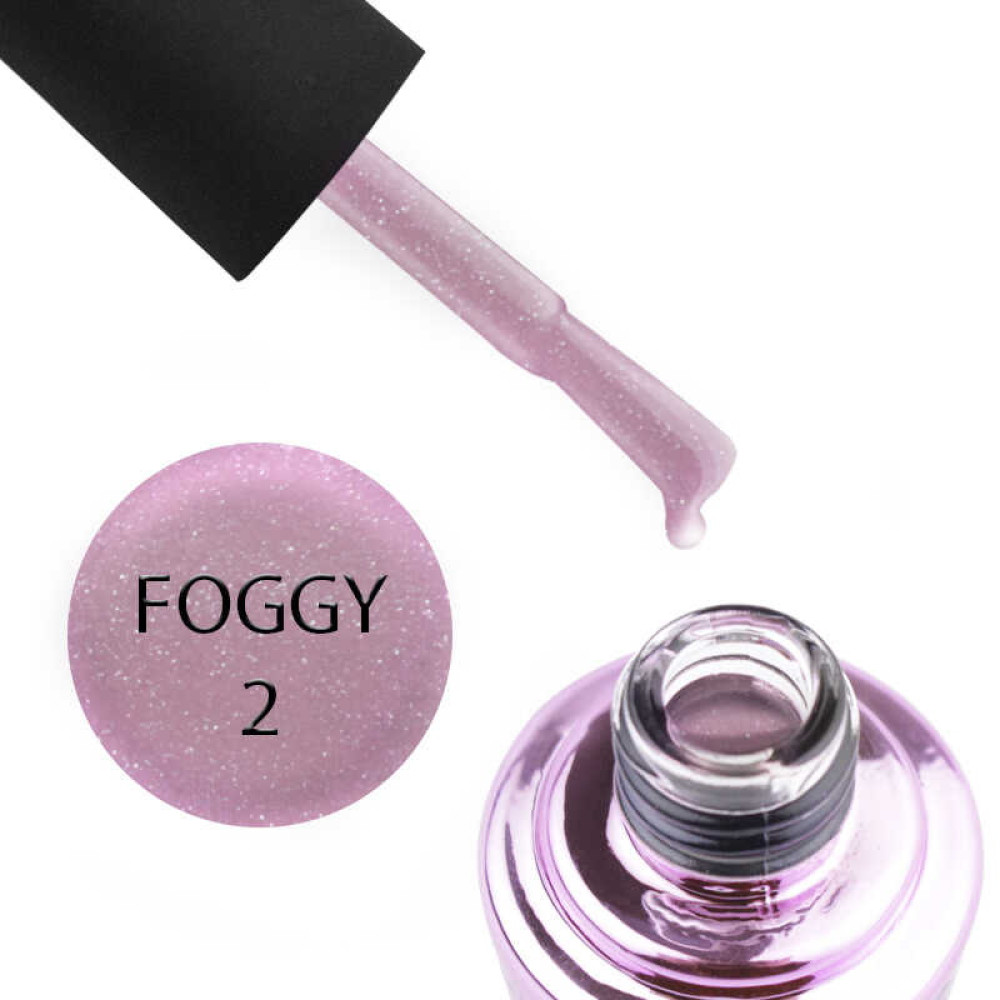 Гель-лак Elise Braun Foggy 02, рожевий з шимерами, 7 мл
