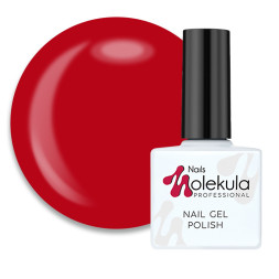 Гель-лак Nails Molekula 024 красный классик. 11 мл