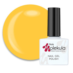 Гель-лак Nails Molekula 030 желтый. 11 мл