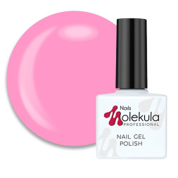 Гель-лак Nails Molekula 061 розовая фуксия. 11 мл