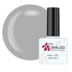 Гель-лак Nails Molekula 099 светло-серый. 11 мл