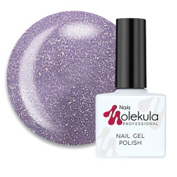 Гель-лак Nails Molekula 113 фиолетовый перламутр, 11 мл