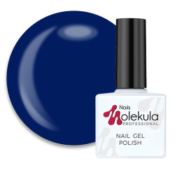Гель-лак Nails Molekula 142 синий. 11 мл